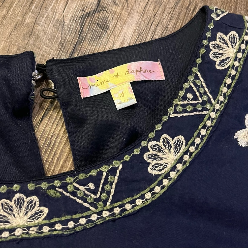 Mimi&Daphne Floral Embroidered Summer Dress - S - Picture 3 of 7